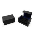 Wholesale Custom Logo specialty paper black single watch box display for watch strap box